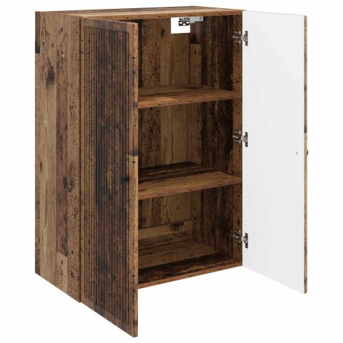 Стенно шкафче Старо дърво 66 x 34,5 x 90 см Инженерна дървесина