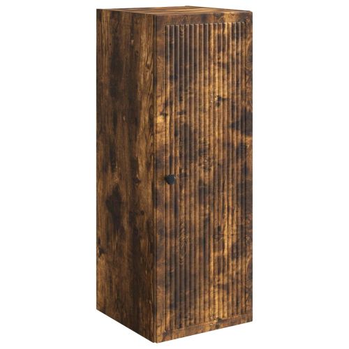 Стенно шкафче Опушен дъб 33 x 34,5 x 90 см Инженерна дървесина