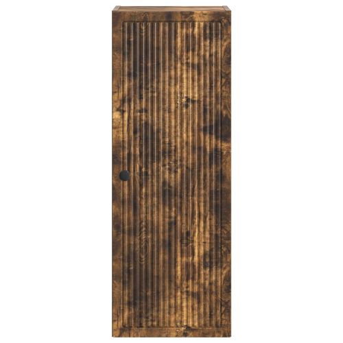 Стенно шкафче Опушен дъб 33 x 34,5 x 90 см Инженерна дървесина