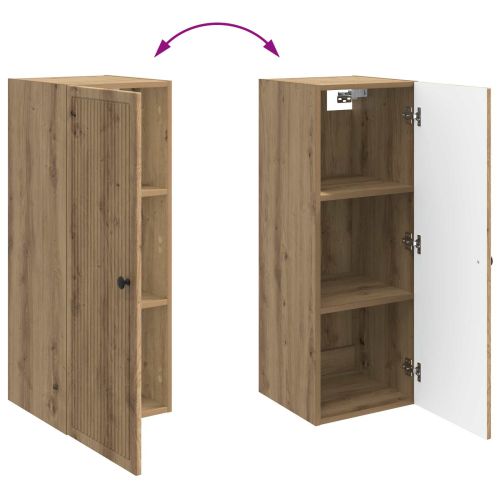 Стенно шкафче Дъб артизан 33 x 34,5 x 90 см Инженерна дървесина