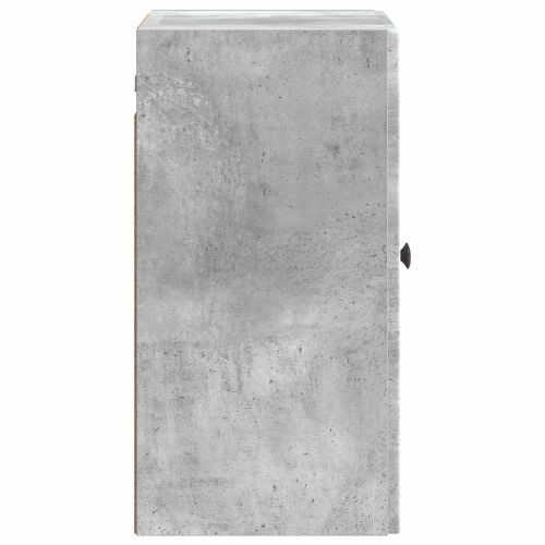 Стенно шкафче Бетонно сиво 59 x 31 x 60 см Инженерна дървесина