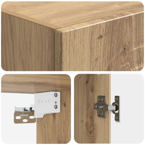 Стенно шкафче Дъб артизан 33 x 34,5 x 90 см Инженерна дървесина