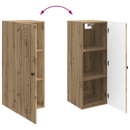 Стенно шкафче Дъб артизан 33 x 34,5 x 90 см Инженерна дървесина