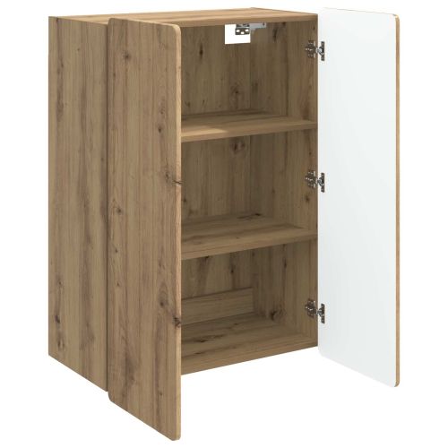Стенно шкафче Дъб артизан 66 x 34,5 x 92 см Инженерна дървесина