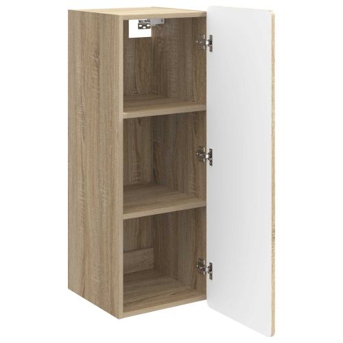 Стенно шкафче Дъб сонома 33 x 34,5 x 94 см Инженерна дървесина