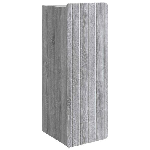 Стенно шкафче Сив Сонома 33 x 34,5 x 94 см Инженерна дървесина