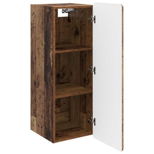 Стенно шкафче Старо дърво 33 x 34,5 x 94 см Инженерна дървесина