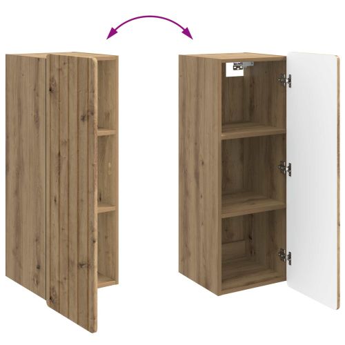 Стенно шкафче Дъб артизан 33 x 34,5 x 94 см Инженерна дървесина