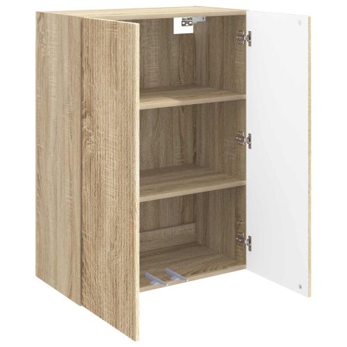 Стенно шкафче Дъб сонома 66 x 34,5 x 90 см Инженерна дървесина