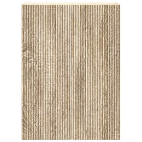 Стенно шкафче Дъб сонома 66 x 34,5 x 90 см Инженерна дървесина