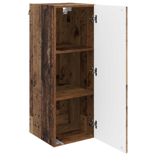 Стенно шкафче Старо дърво 33 x 34,5 x 90 см Инженерна дървесина