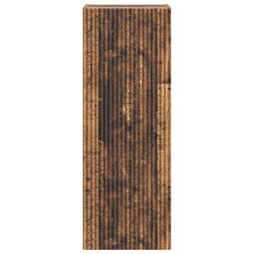 Стенно шкафче Старо дърво 33 x 34,5 x 90 см Инженерна дървесина