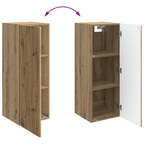 Стенно шкафче Дъб артизан 33 x 34,5 x 90 см Инженерна дървесина