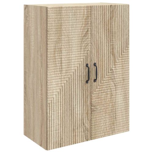 Стенно шкафче Дъб сонома 66 x 34,5 x 90 см Инженерна дървесина