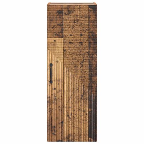 Стенно шкафче Старо дърво 33 x 34,5 x 90 см Инженерна дървесина