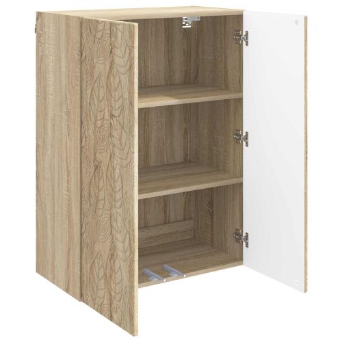 Стенно шкафче Дъб сонома 66 x 34,5 x 90 см Инженерна дървесина