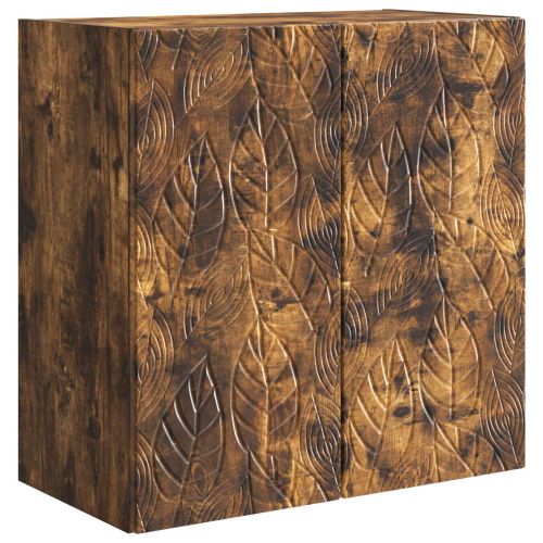 Стенно шкафче Опушен дъб 59 x 31 x 60 см Инженерна дървесина
