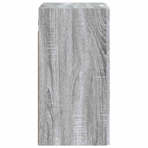 Стенно шкафче Сив Сонома 59 x 31 x 60 см Инженерна дървесина