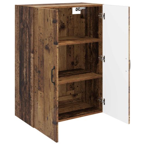 Стенно шкафче Старо дърво 66 x 34,5 x 90 см Инженерна дървесина