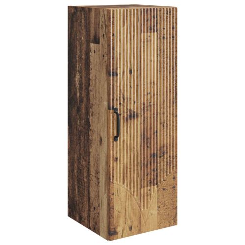 Стенно шкафче Старо дърво 33 x 34,5 x 90 см Инженерна дървесина