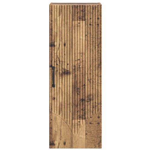 Стенно шкафче Старо дърво 33 x 34,5 x 90 см Инженерна дървесина
