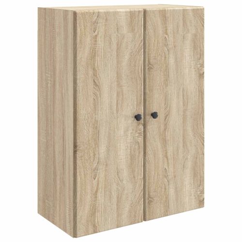 Стенно шкафче Дъб сонома 66 x 34,5 x 90 см Инженерна дървесина