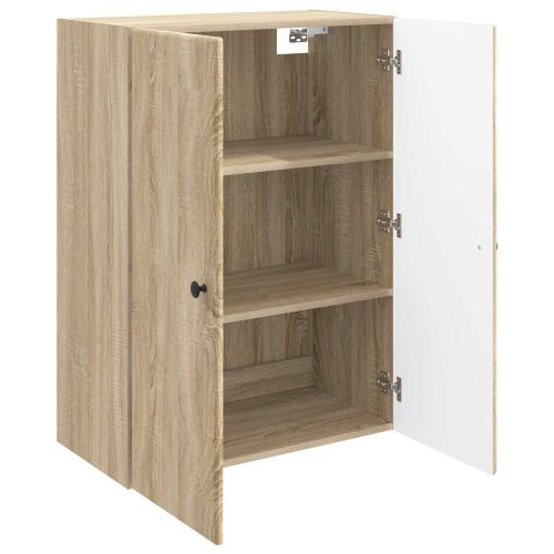 Стенно шкафче Дъб сонома 66 x 34,5 x 90 см Инженерна дървесина