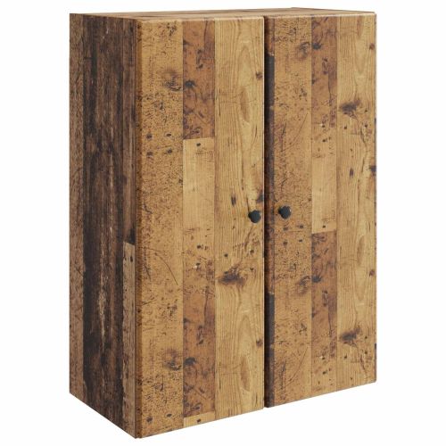 Стенно шкафче Старо дърво 66 x 34,5 x 90 см Инженерна дървесина