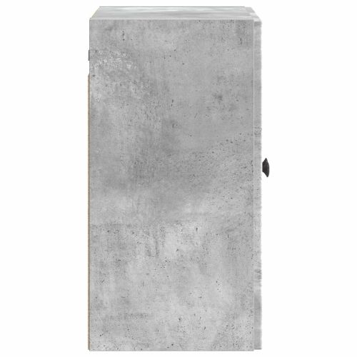 Стенно шкафче Бетонно сиво 59 x 31 x 60 см Инженерна дървесина