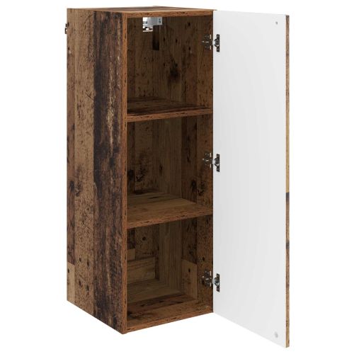 Стенно шкафче Старо дърво 33 x 34,5 x 90 см Инженерна дървесина