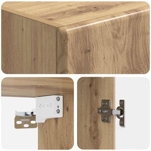 Стенно шкафче Дъб артизан 33 x 34,5 x 90 см Инженерна дървесина
