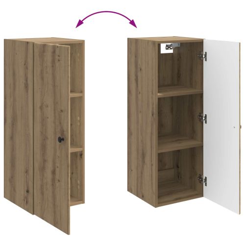 Стенно шкафче Дъб артизан 33 x 34,5 x 90 см Инженерна дървесина