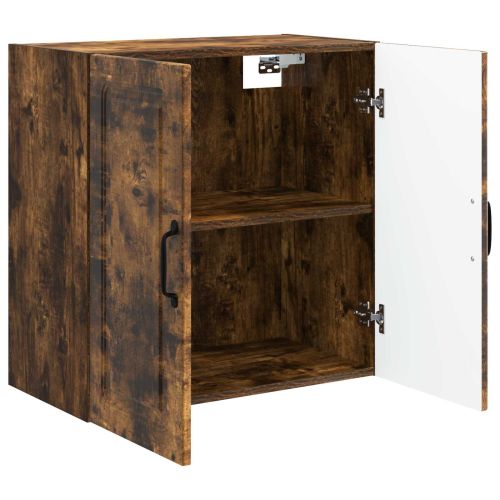 Стенно шкафче Опушен дъб 59 x 31 x 60 см Инженерна дървесина