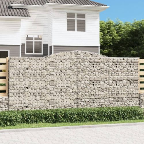 Габионни кошници арка 15 бр 400x30x180/200см поцинковано желязо