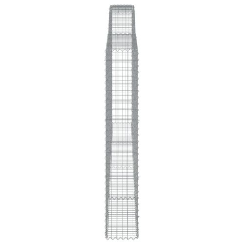 Габионни кошници арка 15 бр 400x30x180/200см поцинковано желязо