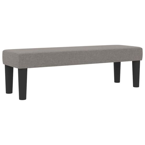 Легло с пружинирана основа с таблото Таупе 160 x 200 cm текстил