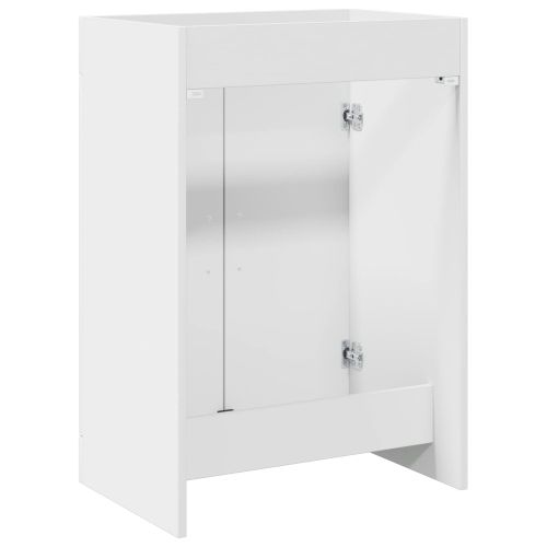 Кабинет под мивка за баня Бяло 56 x 37,5 x 81 см