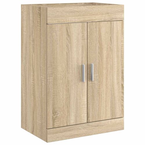 Кабинет под мивка за баня Дъб сонома 56 x 37,5 x 81 см