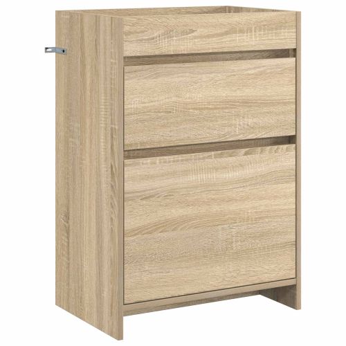 Кабинет под мивка за баня Дъб сонома 56 x 37,5 x 81 см
