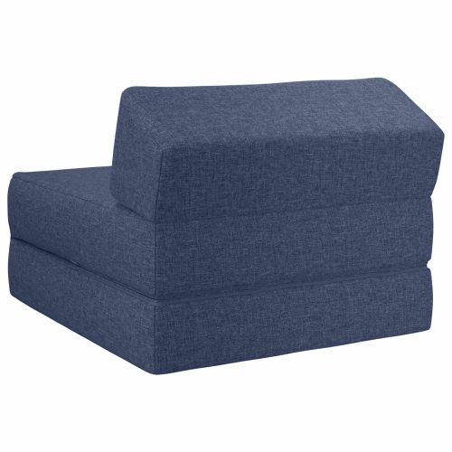 Сгъваем диван легло Синьо 60 x 70 x 41 см Текстил