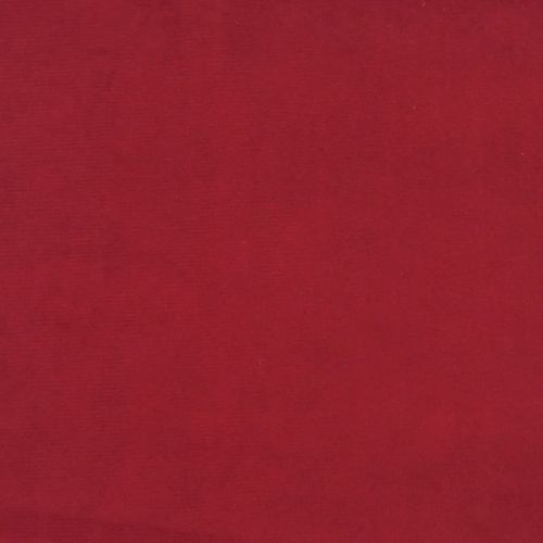 Табуретка, виненочервена, 45x29,5x35 см, кадифе