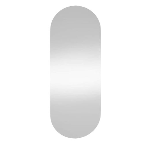 Стенно огледало 20x50 см стъкло овално