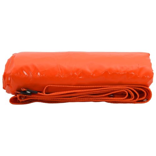 Найлон 650g / m² Оранжево 1 x 2,5 m Канва с PVC покритие