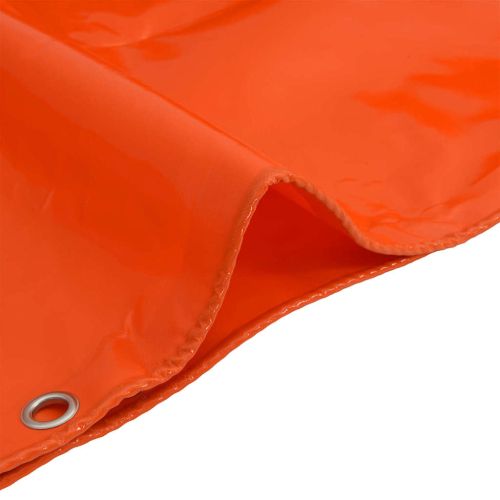 Найлон 650g / m² Оранжево 1 x 2,5 m Канва с PVC покритие