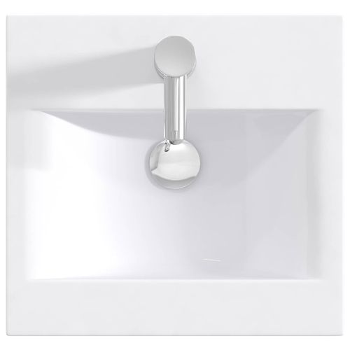 Баня с мивка Сив Сонома 42 x 40 x 84,5 см Инженерна дървесина
