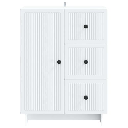 Служебен шкаф Бяло 66 x 34,5 x 90 см Инженерна дървесина