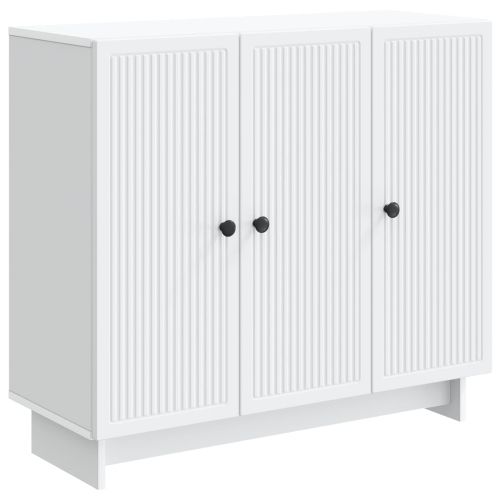 Служебен шкаф Бяло 89 x 34,5 x 80 см Инженерна дървесина