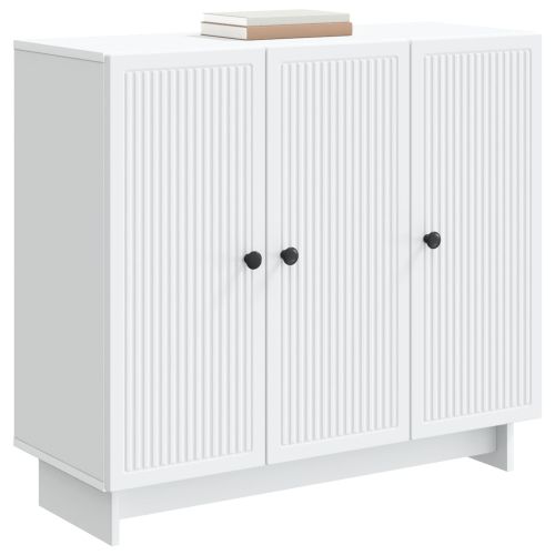 Служебен шкаф Бяло 89 x 34,5 x 80 см Инженерна дървесина
