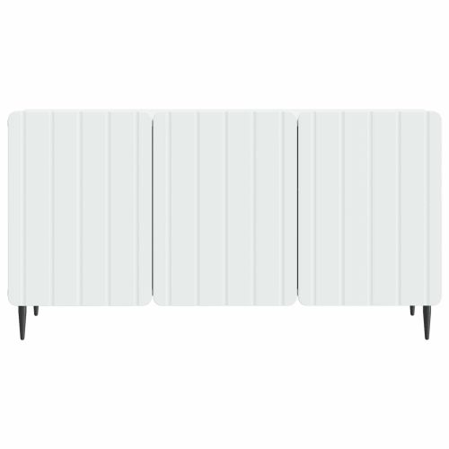 ТВ шкаф Бяло 99 x 34,5 x 52 см Инженерна дървесина