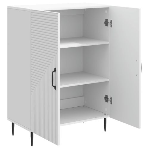 Служебен шкаф Бяло 66 x 34,5 x 89,5 см Инженерна дървесина